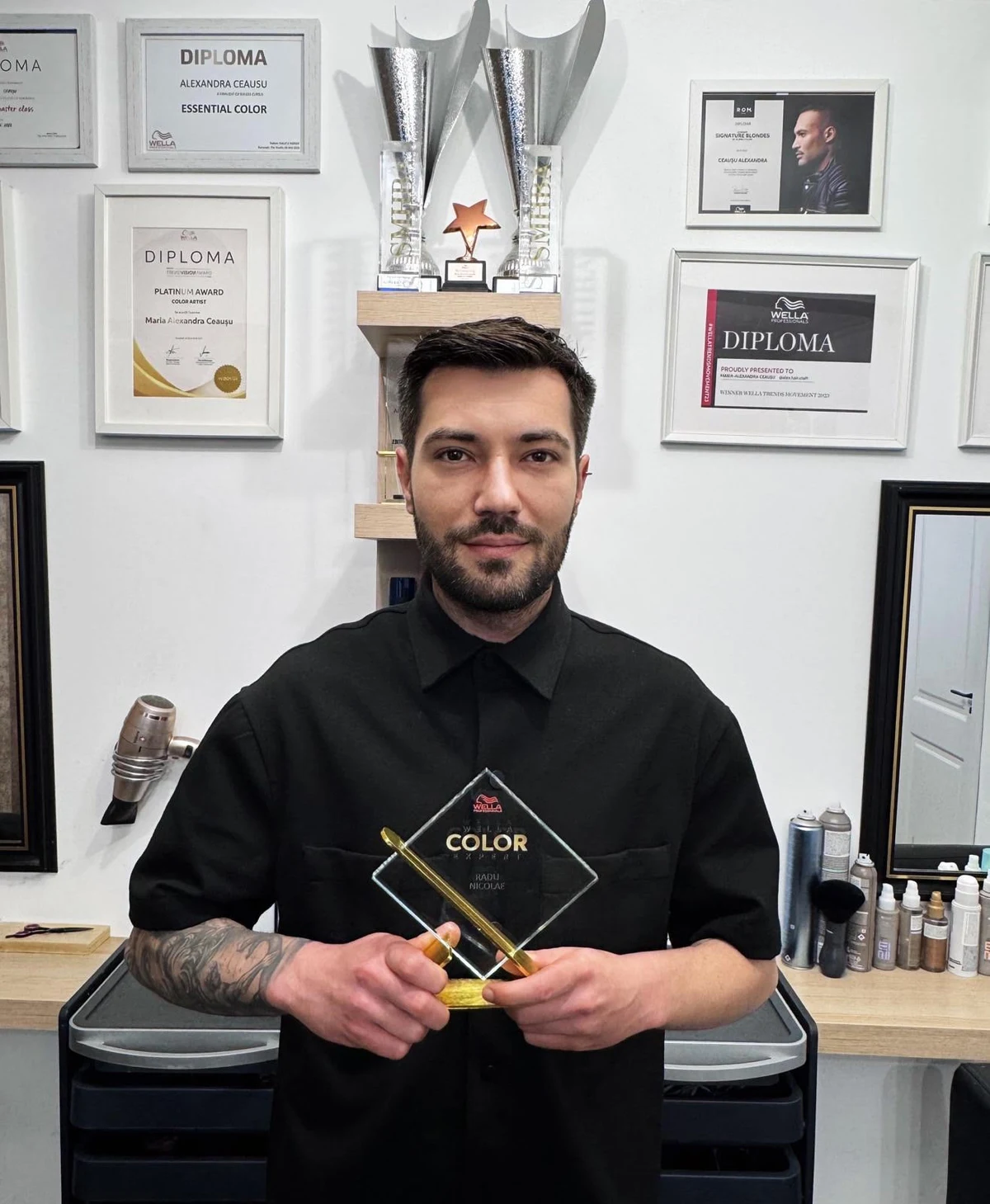 Radu Nicolae, Hair Craft hair designer